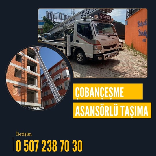Çobançeşme Mahallesi Mobil Asansör Kiralama
