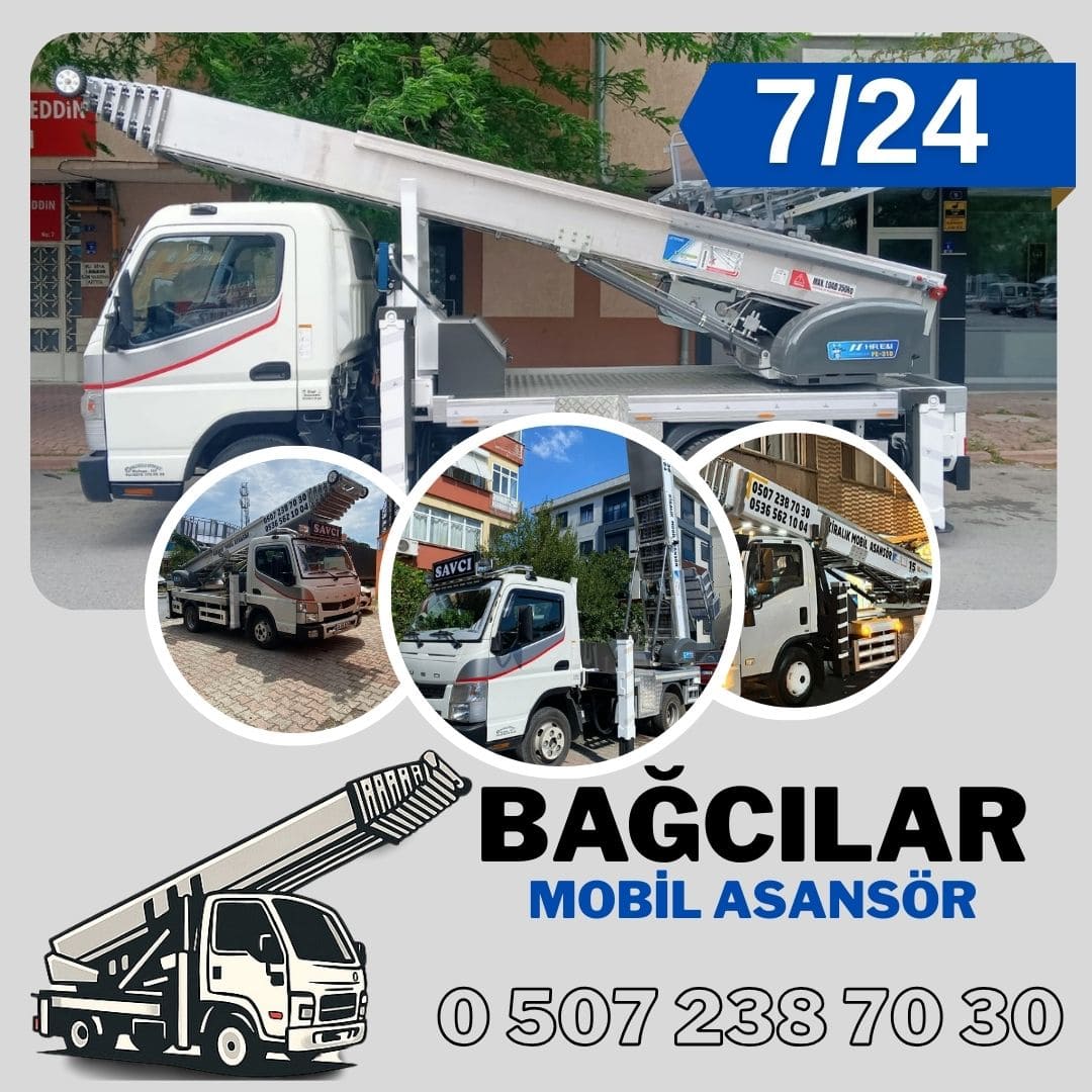 EVDEN EVE İŞYERİ TAŞIMA İÇİN MOBİL ASANSÖR KİRALAMA