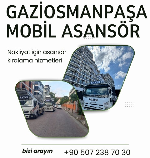 Gaziosmanpaşa Mobil Asansör GOP Mobil Asansör Kiralama
