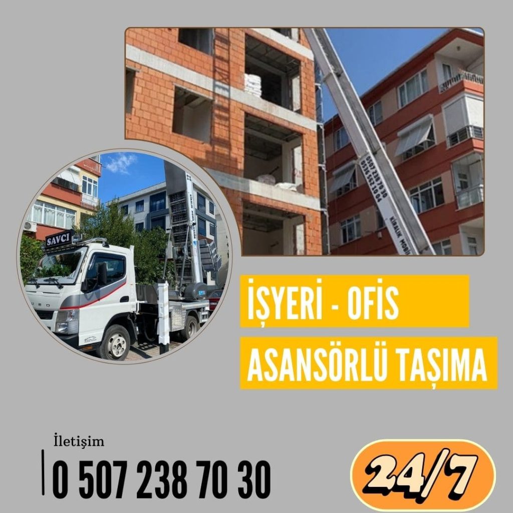 İstanbul avrupa yakası mobil asansör