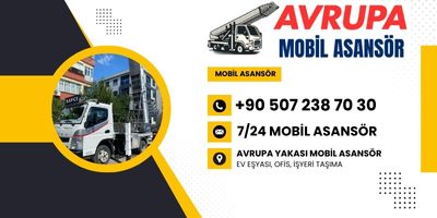 MOBİL ASANSÖR İLETİŞİM AVRUPA YAKASI