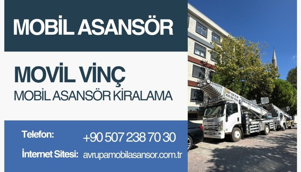 Bakırköy Eşya Taşıma Asansörü