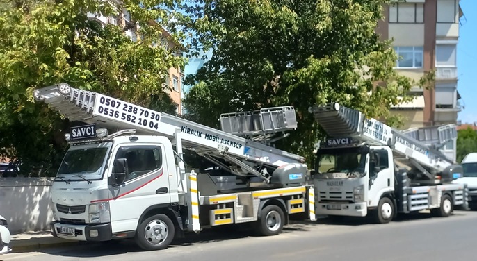 yeniköy mobil asansör kiralama