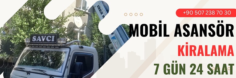 Sağmalcılar Saatlik Mobil Nakliye Asansörü
