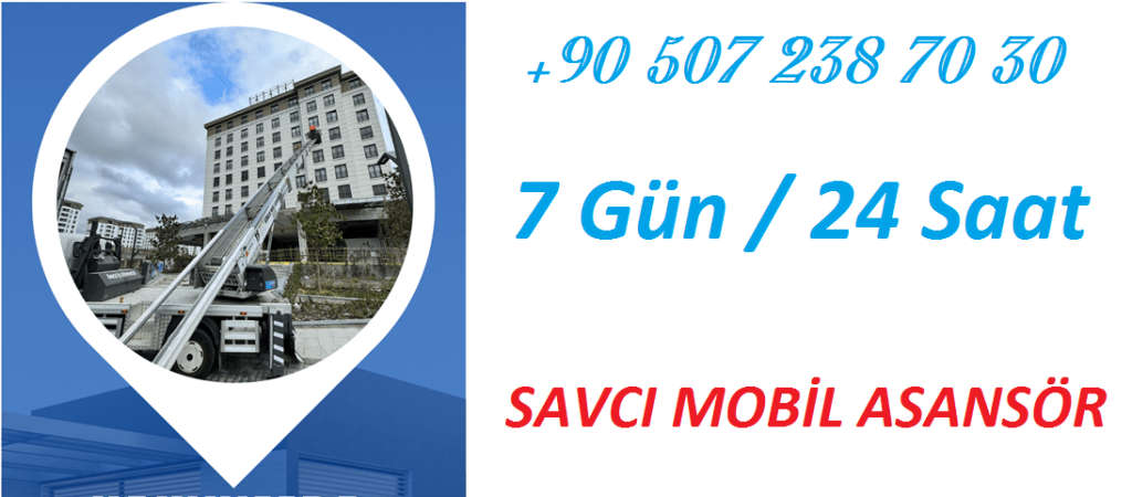 Avrupa Yakası Mobil Asansörcü İletişim Bilgileri