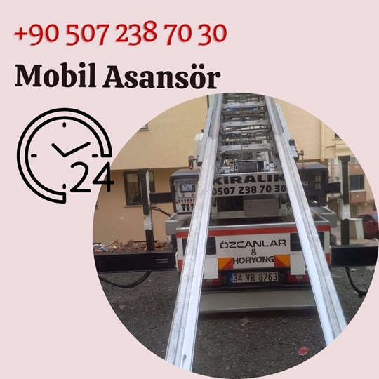 45 Metre Mobil Asansör Kiralama İstanbul Avrupa Yakası