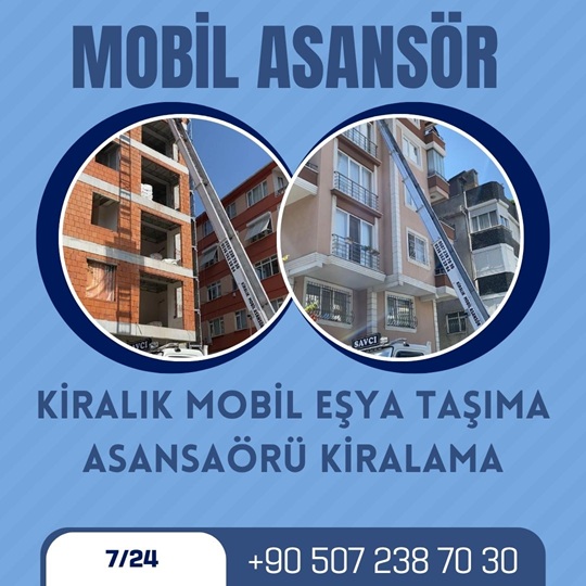 Avrupa Yakası Eşya Taşıma Nakliyat Asansörü Kiralama 