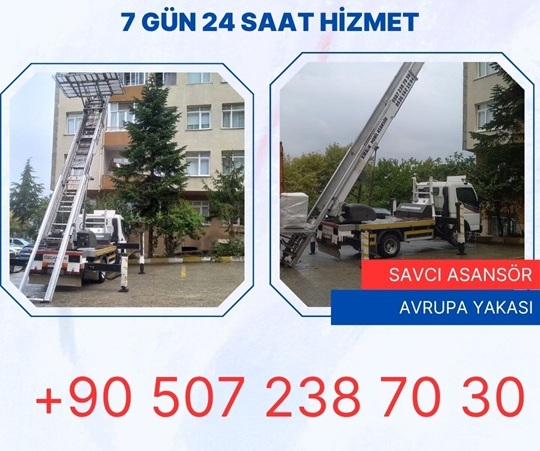 Avrupa Yakası Mobil Asansör Kiralama Firması İletişim