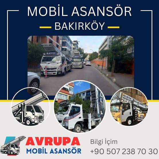 Bakırköy Eşya Taşıma Asansörü