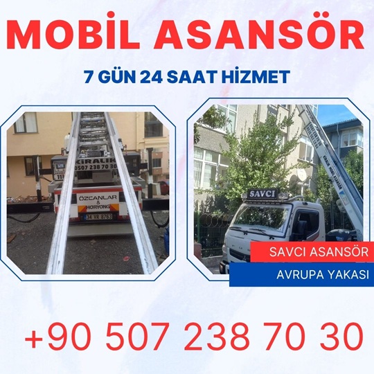 Balmumcu Kiralık Mobil Asansör
