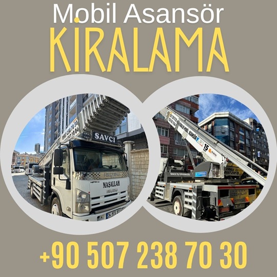 Beşyol Mobil Asansör Kiralama Firması