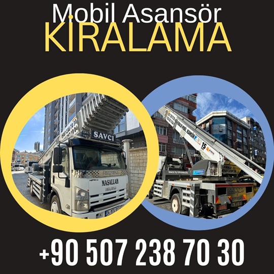Beylikdüzü Mobil Nakliyat Asansörü Kiralama