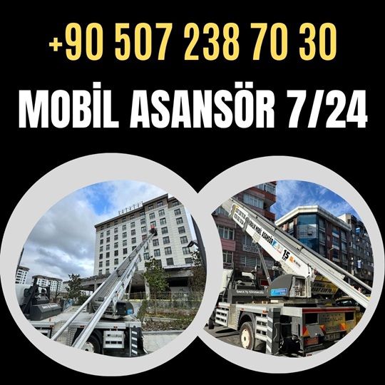 Çağlayan Mobil Asansör Kiralama