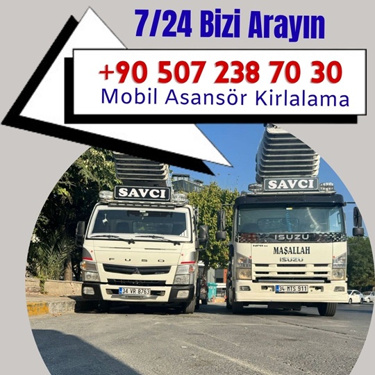 Davutpaşa Saatlik Mobil Asansör Kiralama