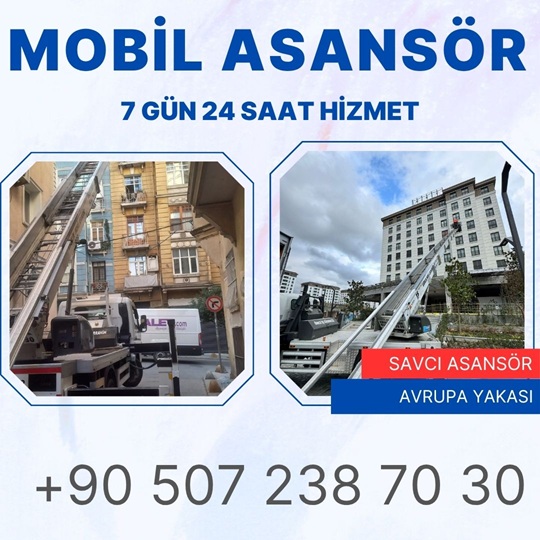 Esenkent Mobil Eşya Taşıma Asansörü Kiralama