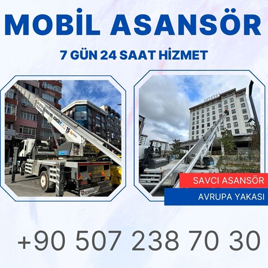 Esenyurt Mobil Nakliye Asansör Kiralama