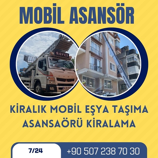 Etiler Kiralık Mobil Asansör