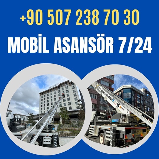 Harbiye Mobil Asansör Kiralama