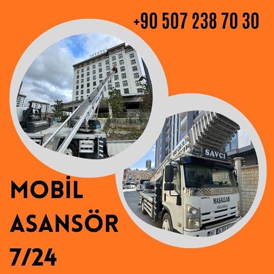 İkitelli Mobil Asansör Kiralama Firması