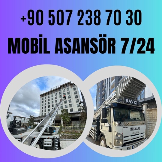 Kartaltepe Mobil Asansör Kiralama 724