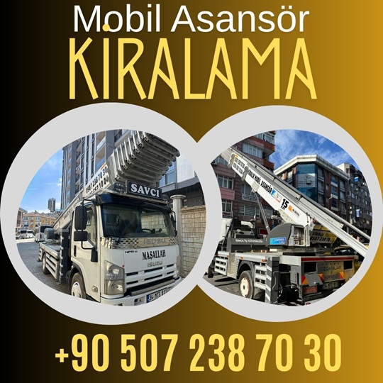 Mobil Asansör Kiralama Şirketi (Avrupa Yakası)