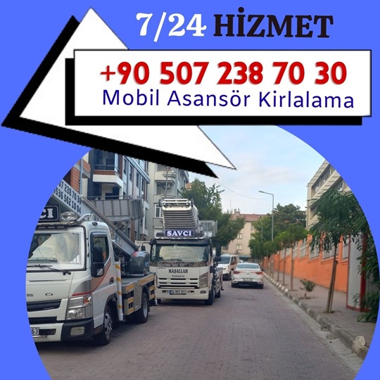 Ofis ve iş yeri taşımacılığı mobil asansör kirala istanbul