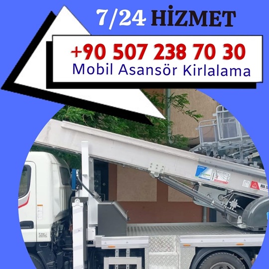 Saatlik Mobil Kiralık Asansör Esenyurt