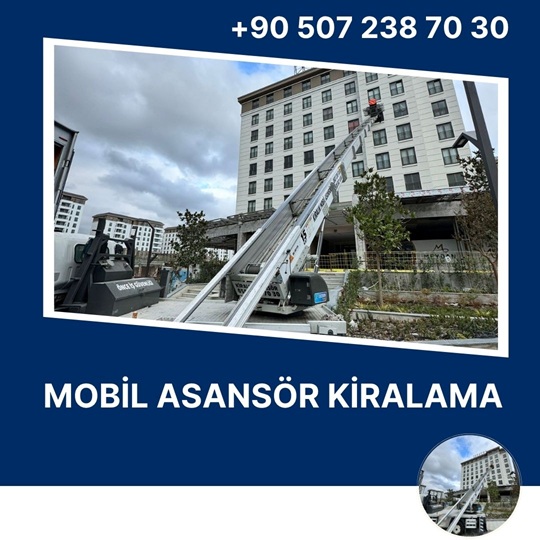 Şenlikköy Eşya Taşıma Asansörü Kiralama