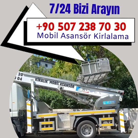 Topçular Mobil Asansör Kiralama