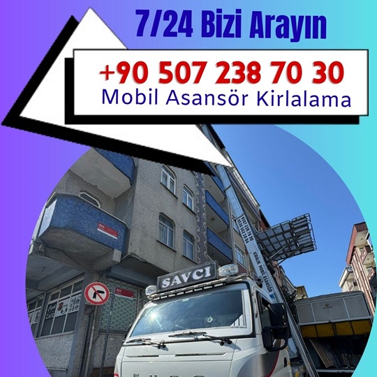 Topkapı Eşya Taşıma Kiralık Mobil Asansör