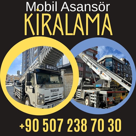 Üst Katlara Eşya Taşıma Asansörü (Avrupa Yakası) 724 Hizmet