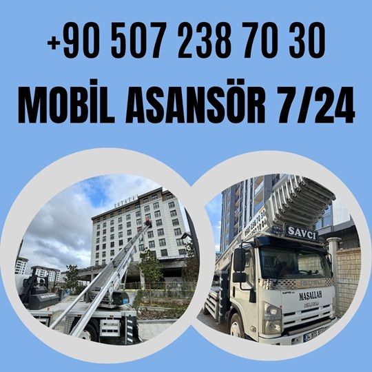 Yeşilyurt Mobil Asansör Kiralama