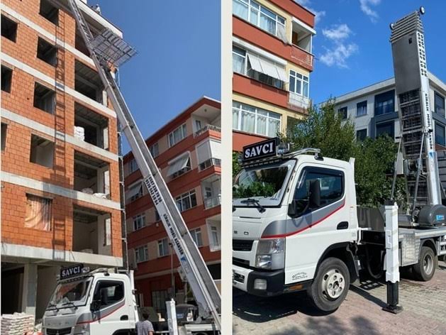 Yüksek Katlara Eşya Taşıma Asansörü Kiralama
