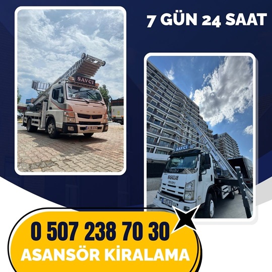İstanbul Avrupa Yakası Nakliyat Asansörü Kiralama