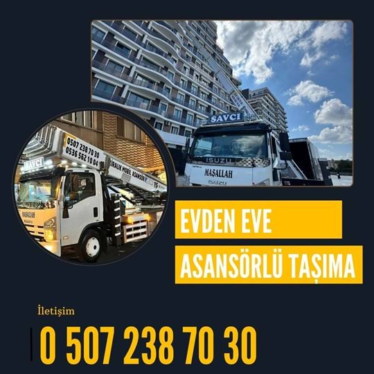 avrupa yakası evden eve taşıma asansörü
