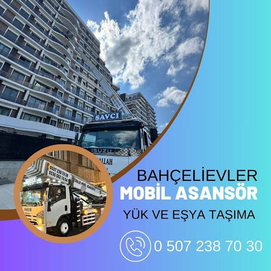 bahçelievler mobil asansör kiralama firması