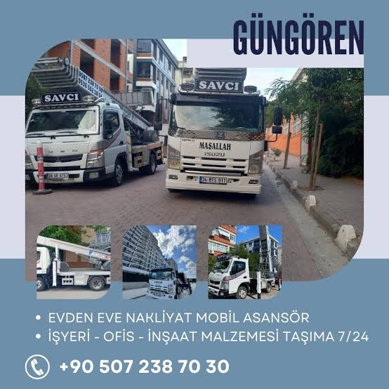 güngören mobil kiralık asansör firması