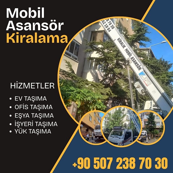 İstanbul Avrupa Yakası Seyyar Asansör Kiralama Fiyatları