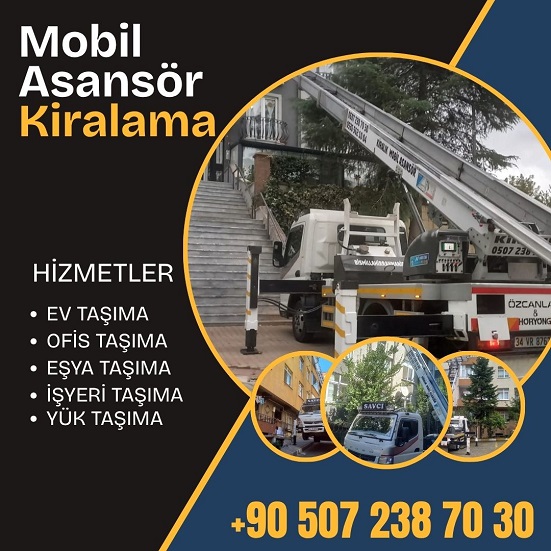 İstanbul Avrupa Yakası 7/24 Nakliye Asansörü Kiralama Firması