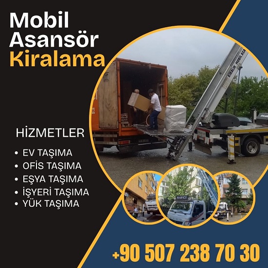 Karaköy Mobil Asansör Kiralama