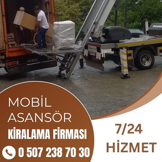 Güvercintepe Mahallesi Kiralık Mobil Asansör Firması