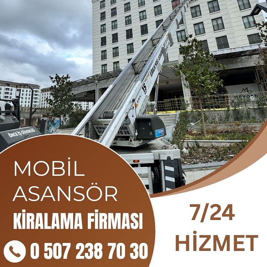 Kayabaşı Kiralık Mobil Asansör